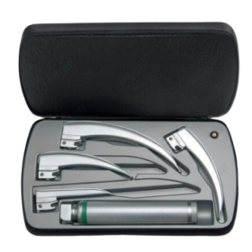 4-Piece Macintosh Fiber Optic Laryngoscope Set: Get Yours Now!